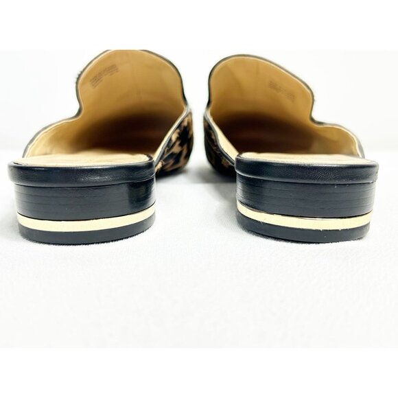 MICHAEL Michael Kors Natasha Leopard Calf Hair Slide - Sz 10 - Picture 6 of 9